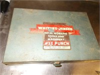 Whitney Jensen Metal Working Tools w/Case