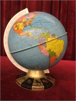 Vintage "Ohio Art" Tin Globe