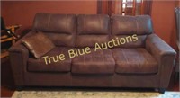 3 Seat Brown Sofa (6 Months Old)