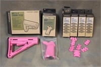 Magpul Pink AR-15 Accessories