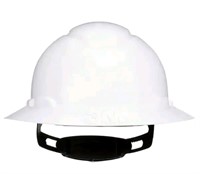 3M SecureFit White Full Brim Hard Hat