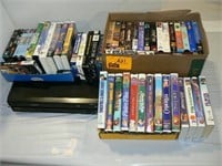 VHS GROUP WITH PANASONIC DVD/VCR