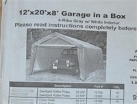 12'x20'x8' Garage In A Box