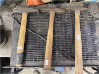 Three Welding Hammers