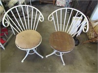 metal chairs