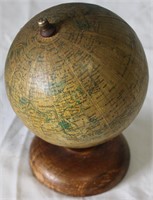 Sm Wooden Globe