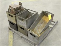 Stackable Metal Bins & Small Ice Shack Stove