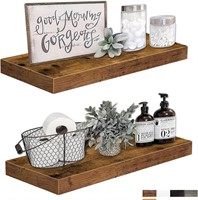 2pack 24 inches Long Floating Shelf
