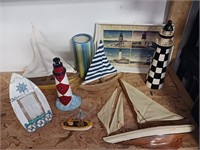 Sailboats and lighthouses