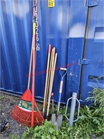 Yard Tools Lot (between Connexs)