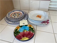 Miscellaneous flower plates, #76