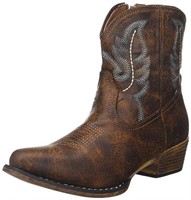 Size 9.5, ROPER Women's Western Boot, Cognac F