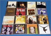 16 MUSIC CDS 1980's/90's - WILL SMITH PEARL JAM +