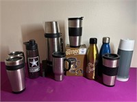 Thermos, Cuisinart Insutated Mugs, Heated Auto Mug