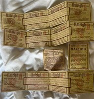 Raleigh Tobacco Coupons, Vintage