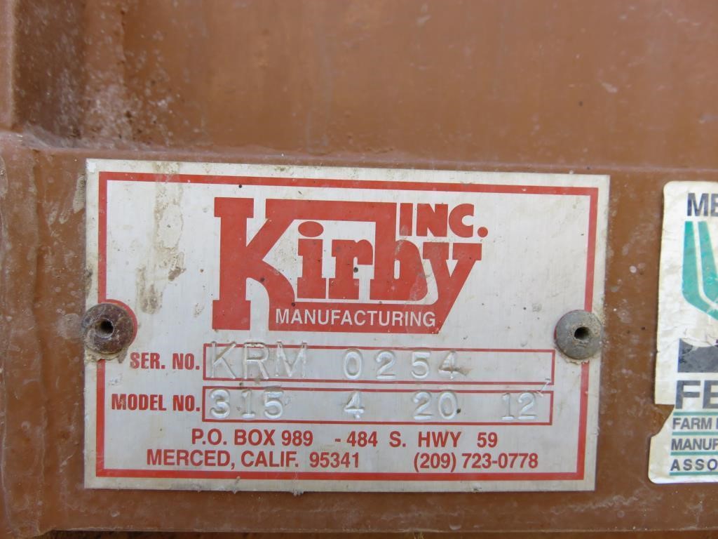 Kirby Mfg Aggressor PTO Feed Mixer | BidCal, Inc. - Live Online Auctions