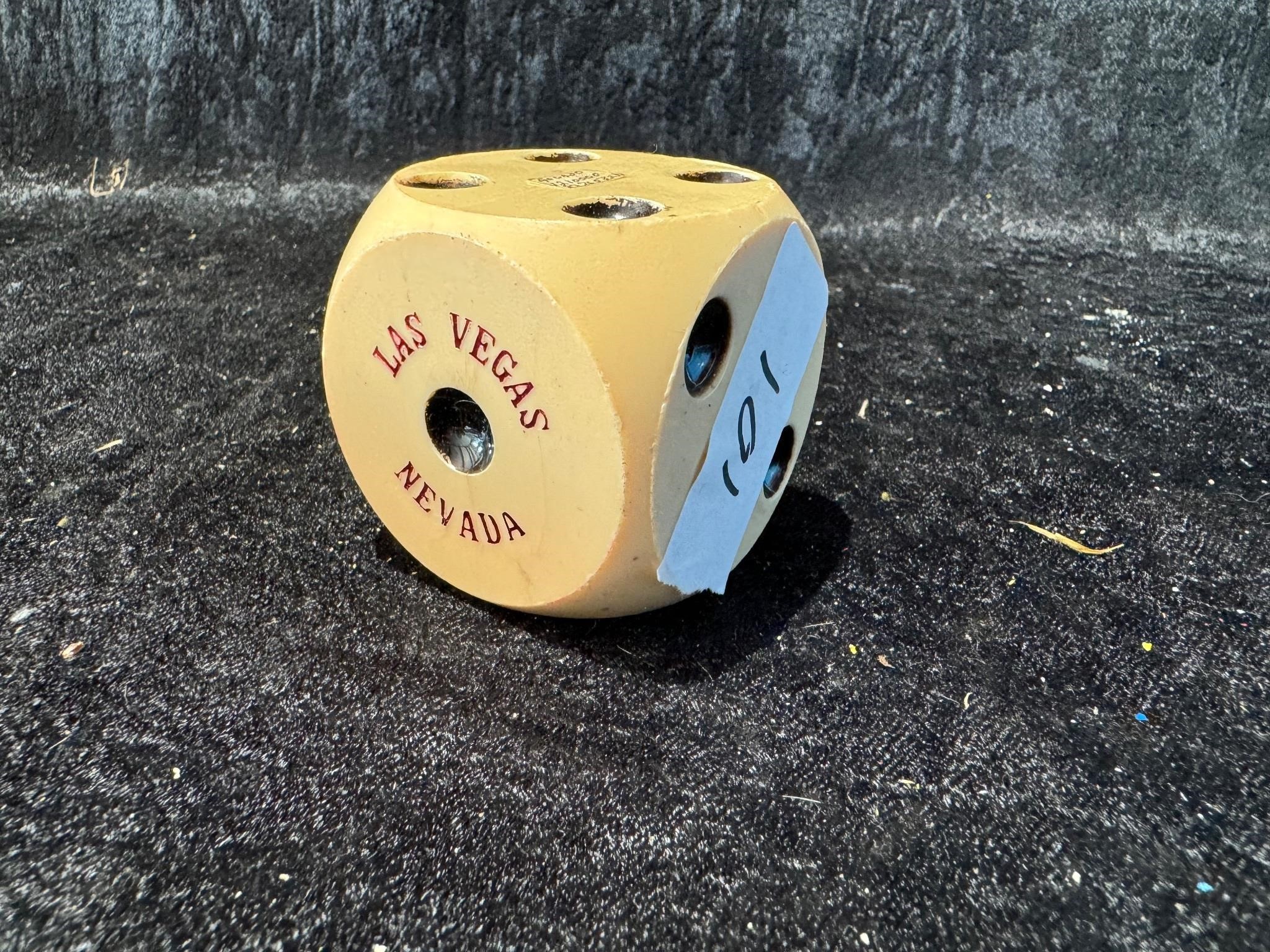 LARGE LAS VEGAS DICE 2" CUBE