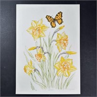 Cayenne's "Daffodils" Limited Edition Print