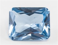 5.35ct Emerald Cut Blue Natural Grandidierite AGSL