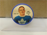 1961-62 Salada Larry Hillman #59 Hockey Coin