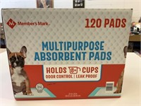 120 Multipurpose Absorbent Pads 23" x 24"