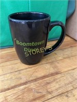 ~36 Boomtown Black Mugs - Boxed