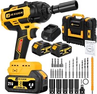 R1667  Cordless Impact Wrench Set 1/2" 640 Ft-lbs.