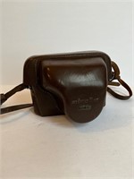 Minolta SR-1 Camera, Minolta lens w/ leather case