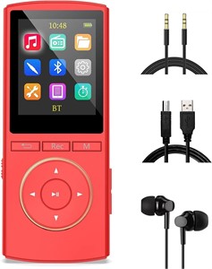 NEW $47 Kids MP3 Player (Headphones&Cord White)