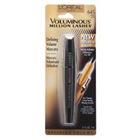 L'Oreal Million Lashes Mascara  Black 0.3oz