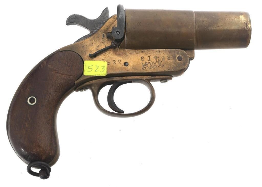 BRITISH COGSWELL & HARRISON Mk III FLARE PISTOL