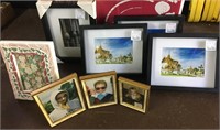 Picture Frames (8 pcs) assorted