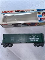 Lionel Budweiser reefer car 6-5704