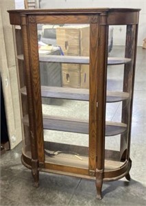 Curved Front China Hutch