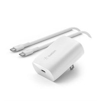 Belkin 30W USB-C Wall Charger + 3.3ft Cable  White
