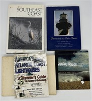 (5) Vintage Outer Banks Books Reflections etc