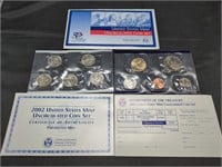 2002 Philadelphia US Mint Uncirculated Coin set