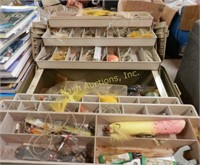 tackle box w/ contents