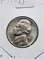 BU 1971-D Jefferson Nickel