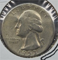 1953 S Silver Washington Quarter