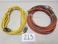 25' 14GA and 50' 12GA Extension Cords