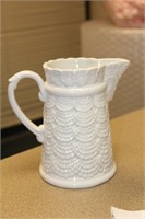 White Ceramic Pitcher