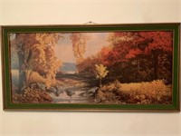 Vintage Sofa Framed Print