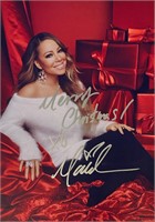 Autograph COA Mariah Carey Photo