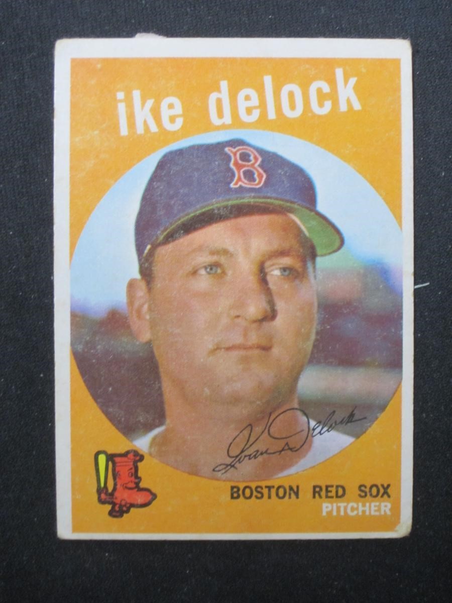 1959 TOPPS #437 IKE DELOCK BOSTON RED SOX