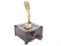 Silent Flame Parker Table Lighter w/ Nude