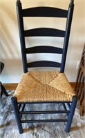 Wood & Rattan Shaker Chair