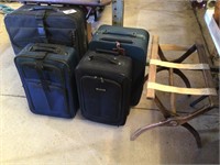 (4) Pieces of Rolling Suitcases & Luggage with