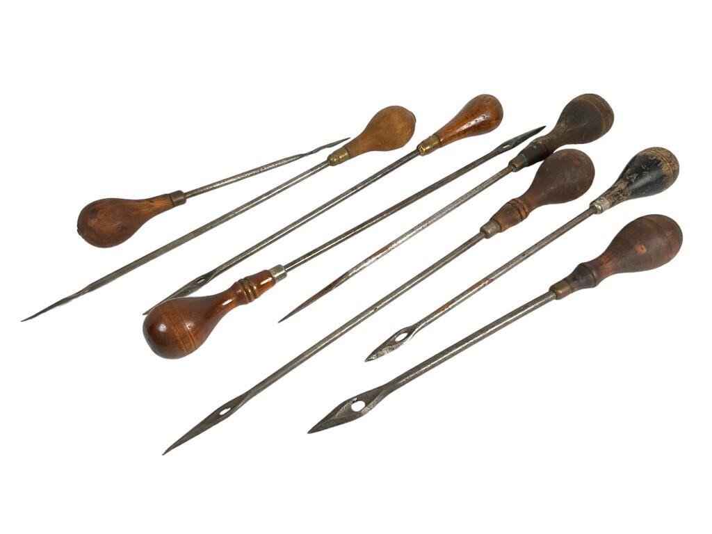 Vintage Leather Sewing Tools