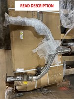 (Used) Stainless Steel Front Exhaust Flex Y-Pipe